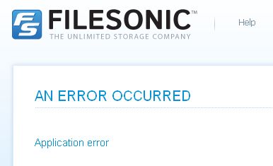 filesonic-error